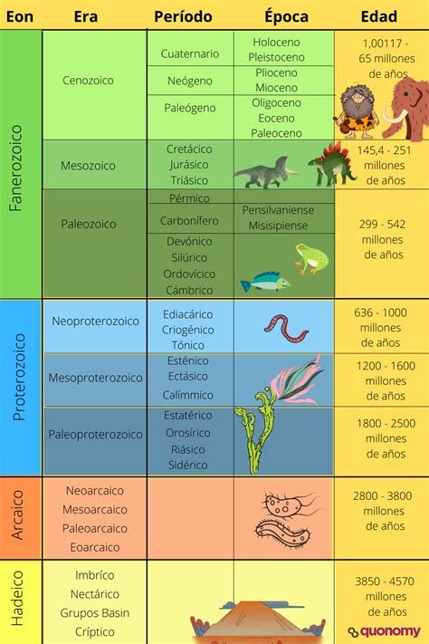 edades de la tierra|Eras geológicas: qué son y sus características